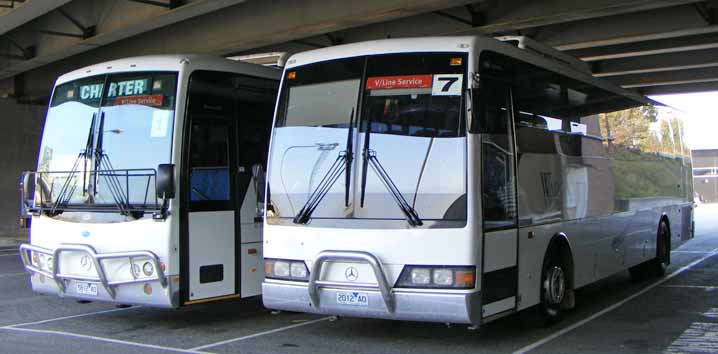 Warragul Bus Lines Mercedes Benz OH1830 P&D 2012AO & O500RF Express 5812AO